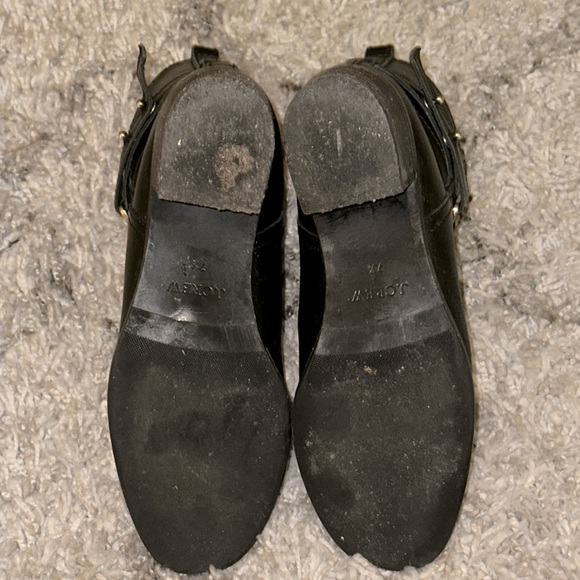 J.CREW LEATHER PARKER BOOTS ( USED )  | BLACK | 7.5M - Picture 8 of 11